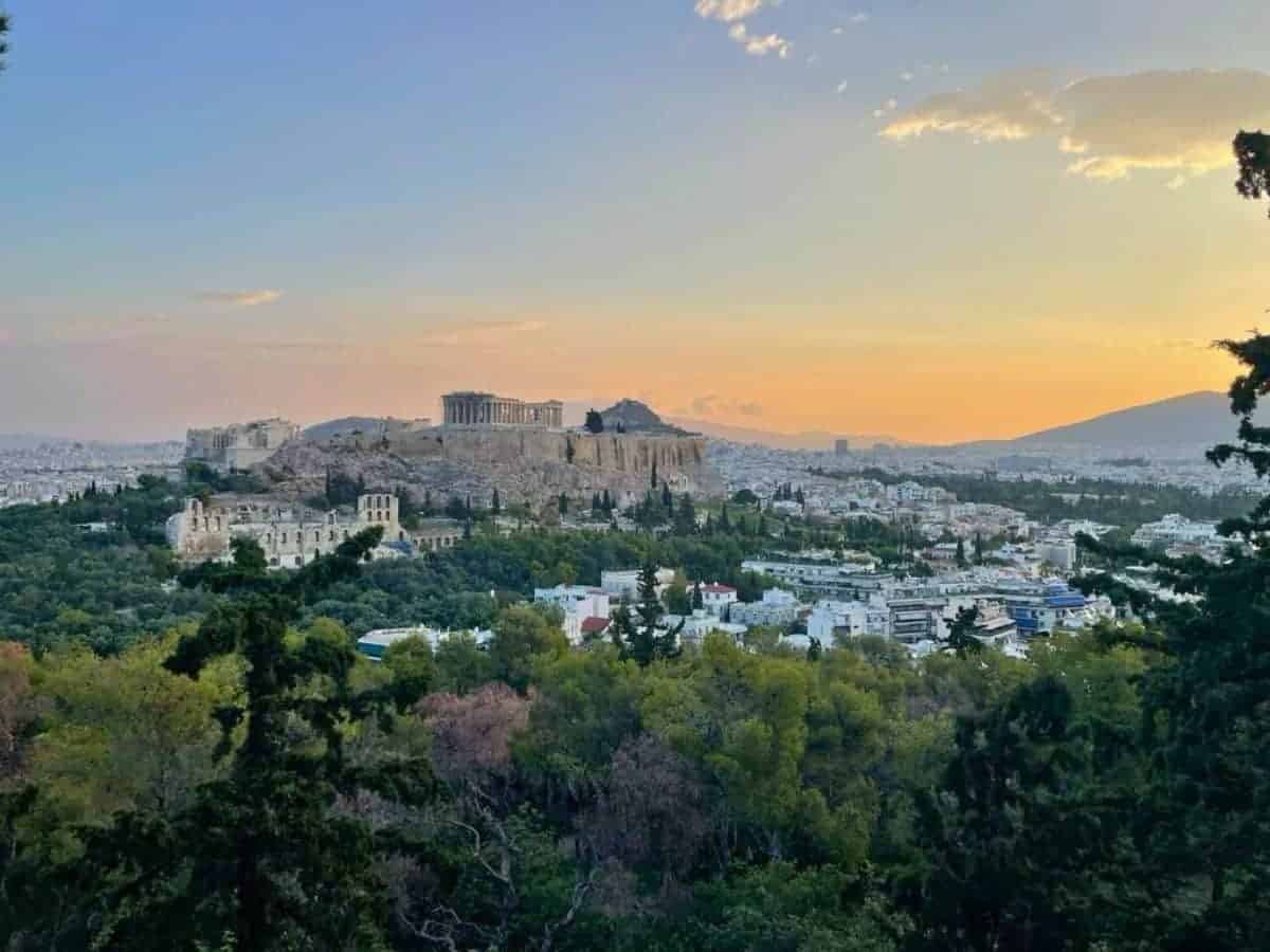 Picture of the city of Athens