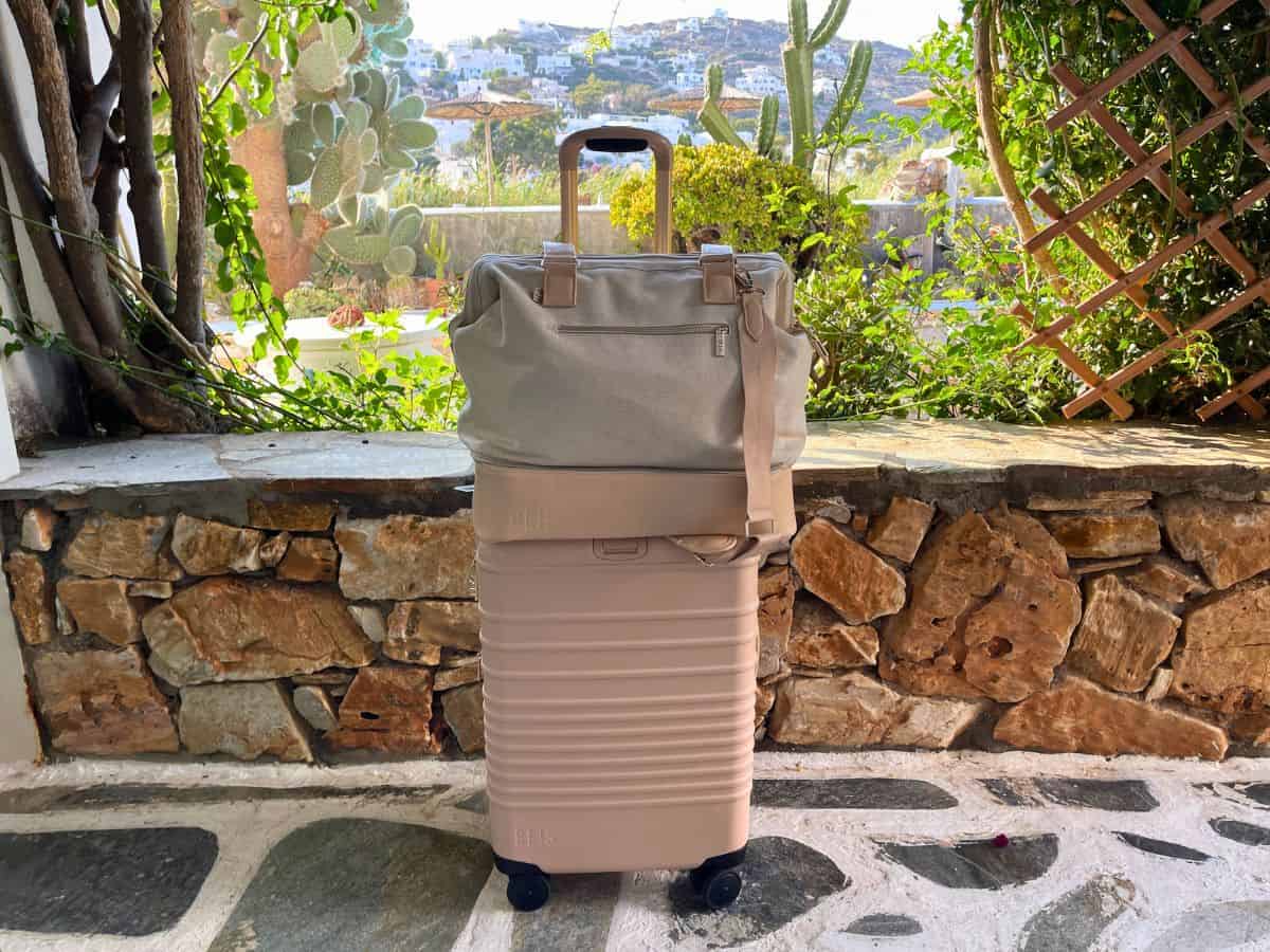 A carry on bag for a multi city trip to Europe