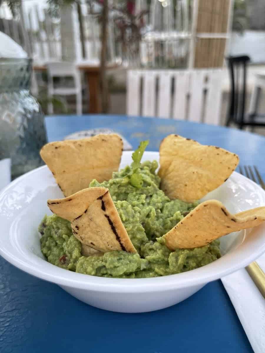 Chips and gucaomole