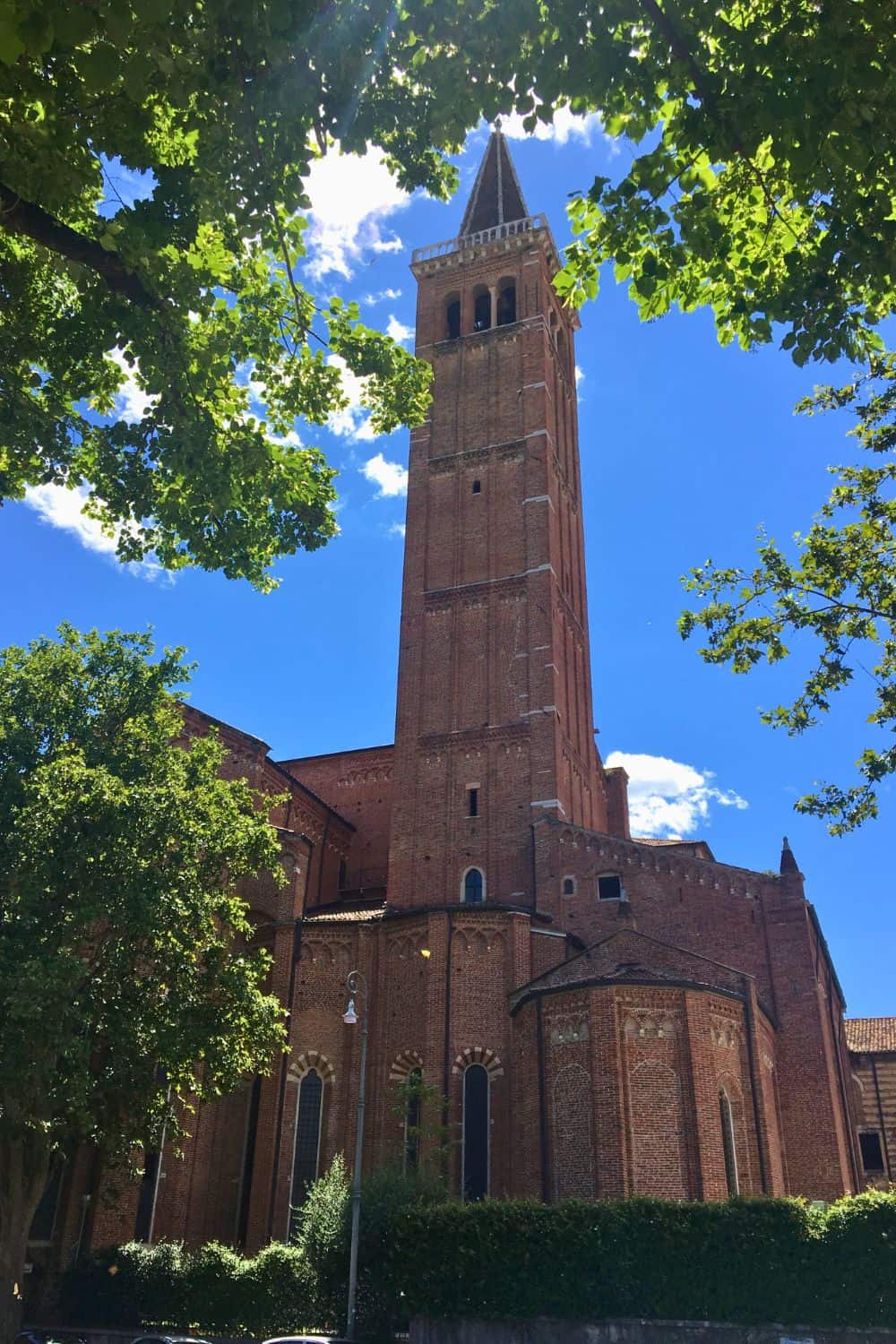 Church in Verona on a sunny day