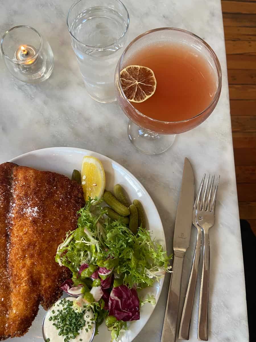 Food at Collins Quarter