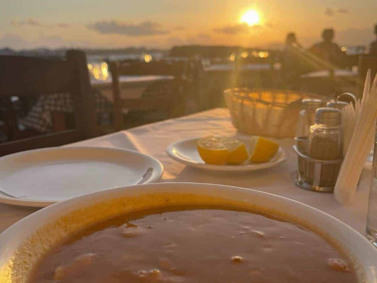 Fish Soup in Crete
