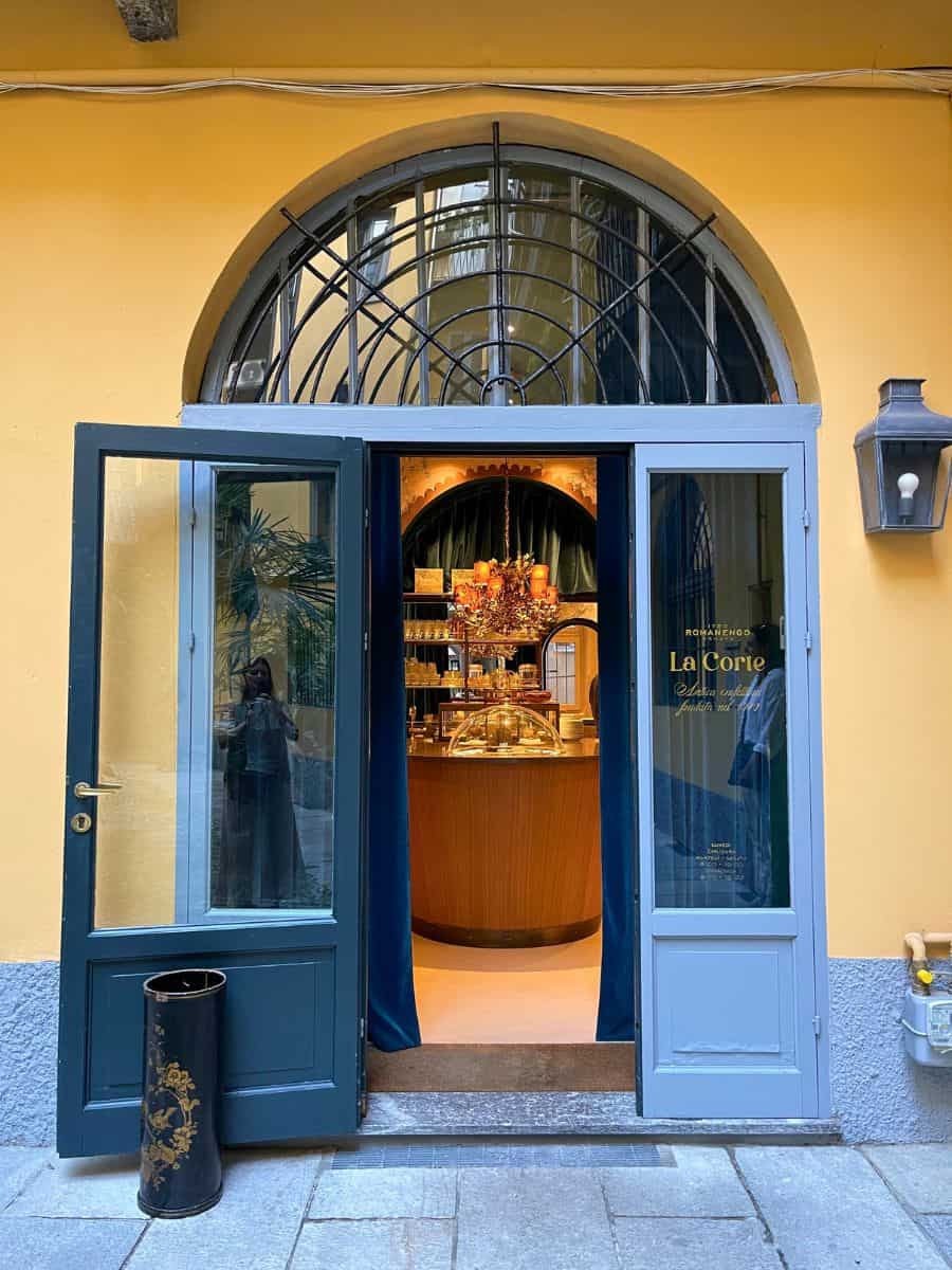 Door way to the tea room