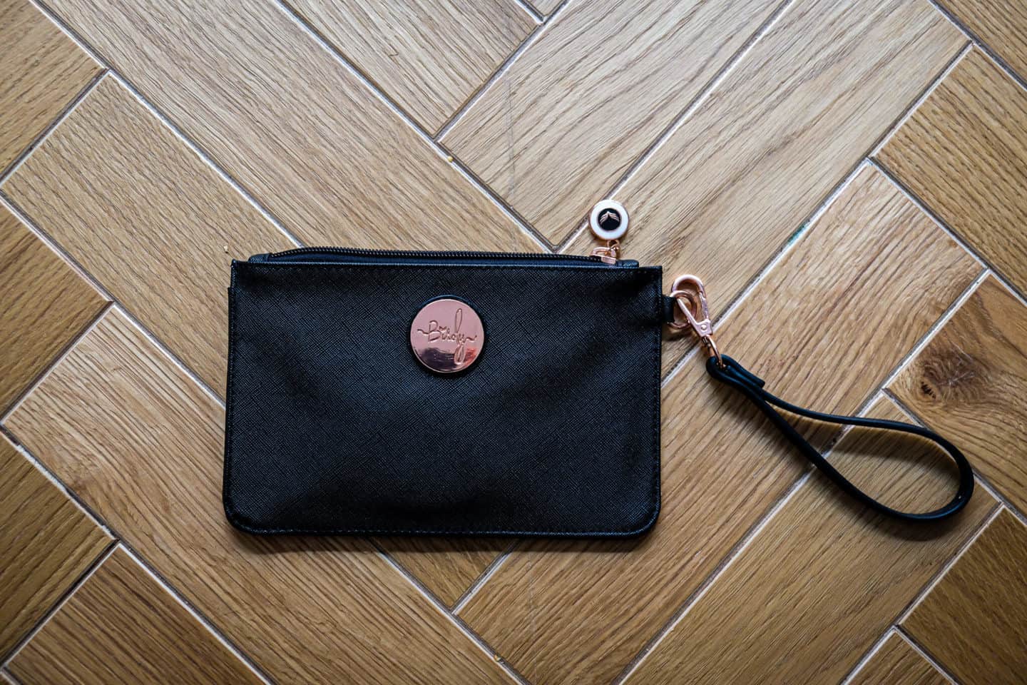 Black Mini Clutch by Smart Birdy 