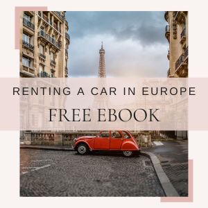 Free E Book on How to Rent a car in Europe