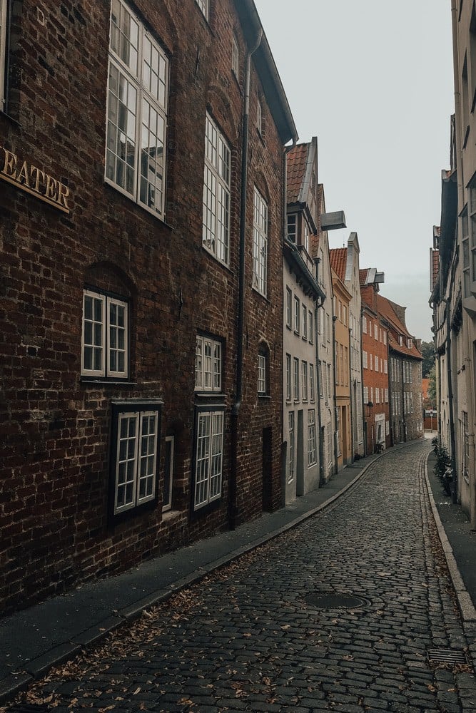 Street Shot of Lubeck Germany