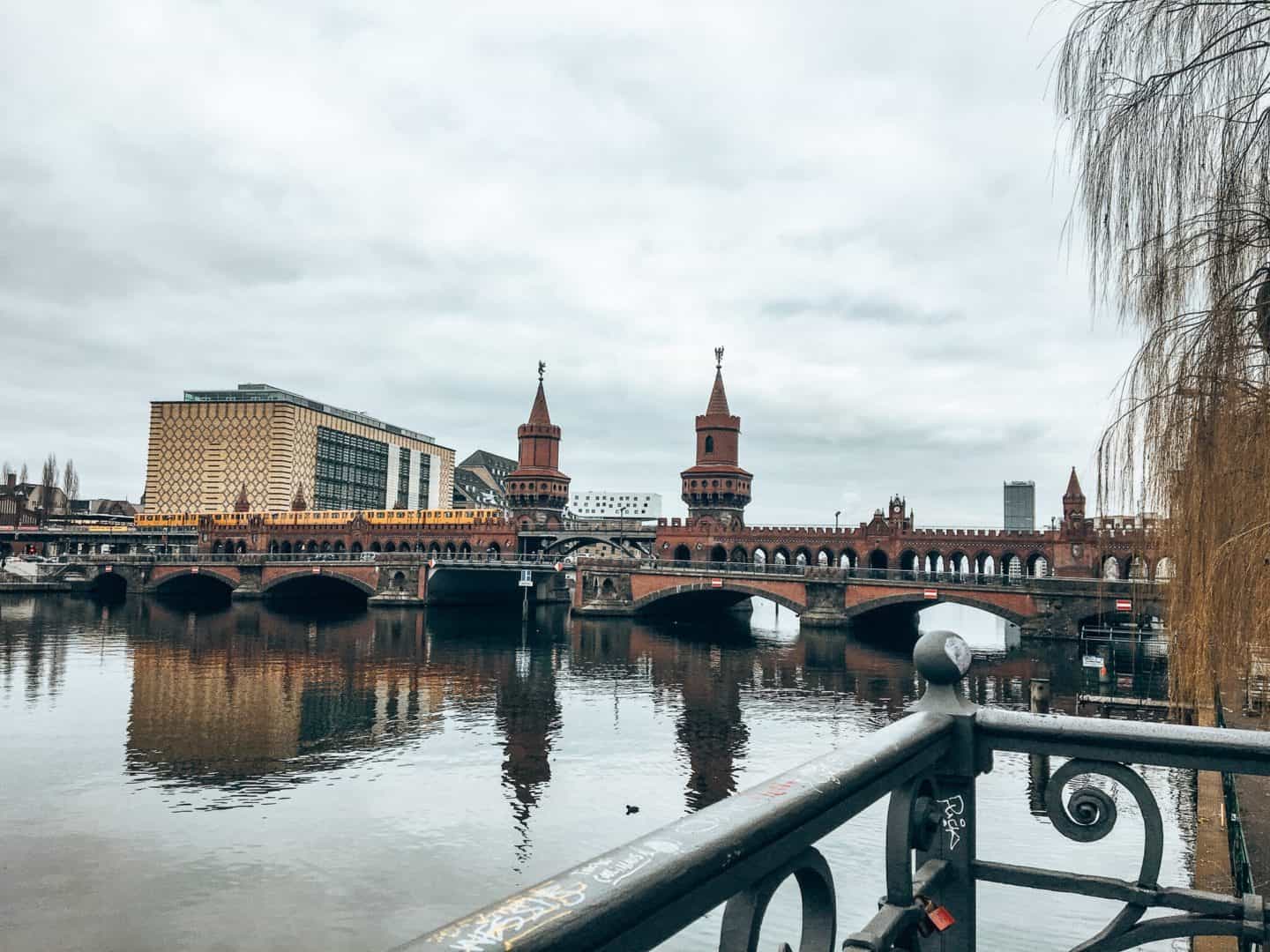 German Freelance Visa Application Guide. View of the river in Berlin, Germany.