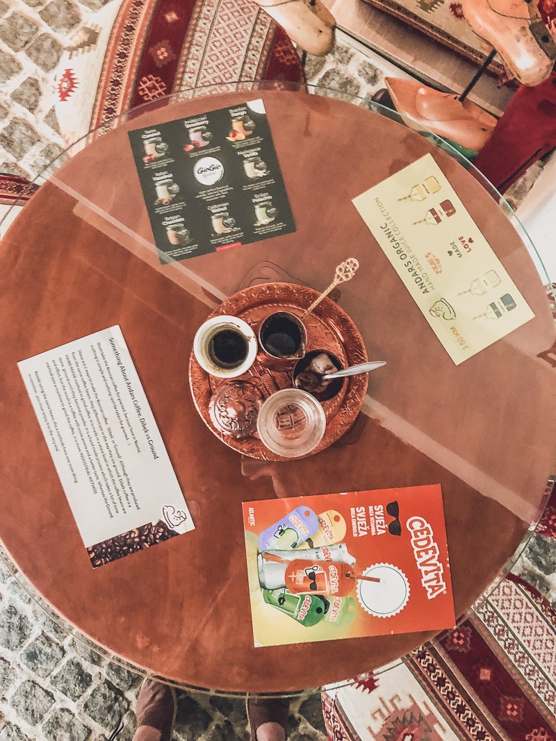 Turkish Coffee in Sarajevo