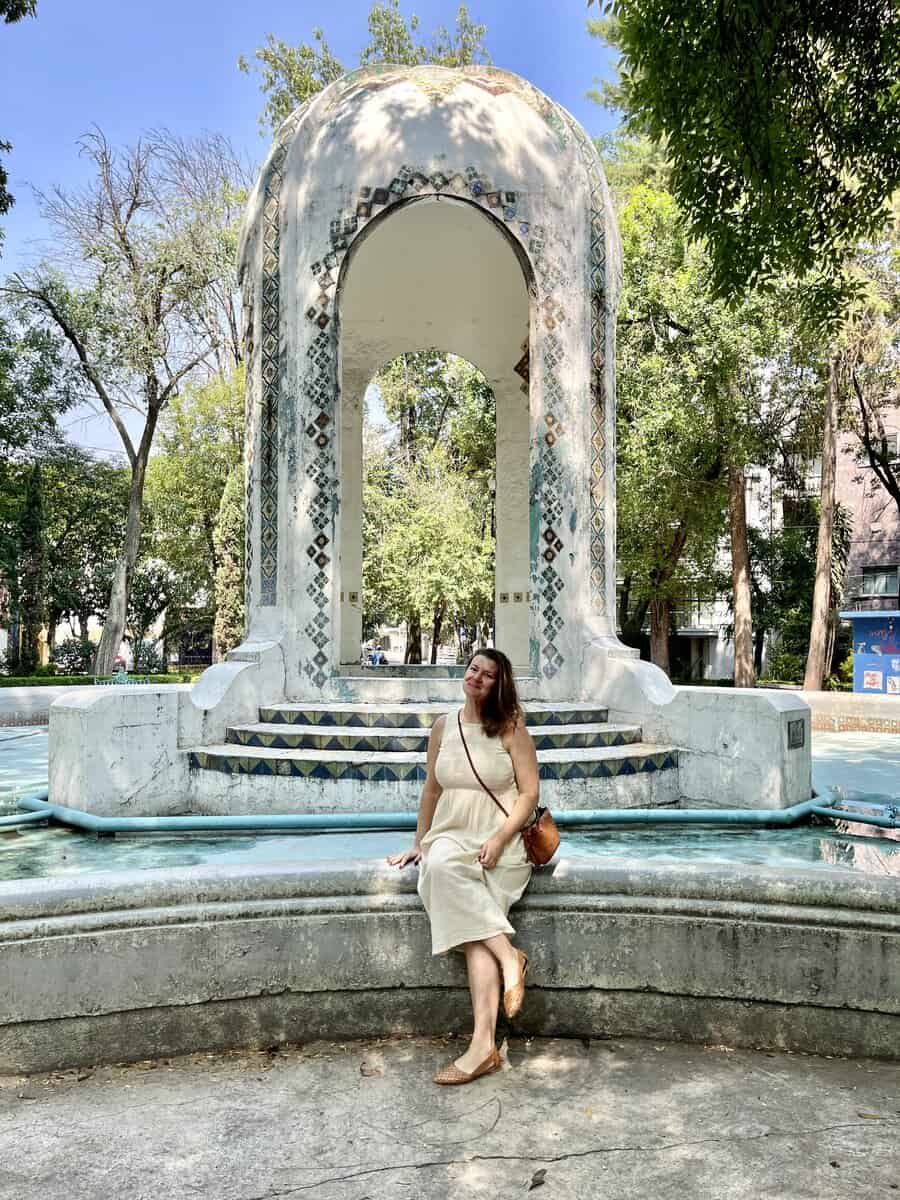 Fountains in Mexico City