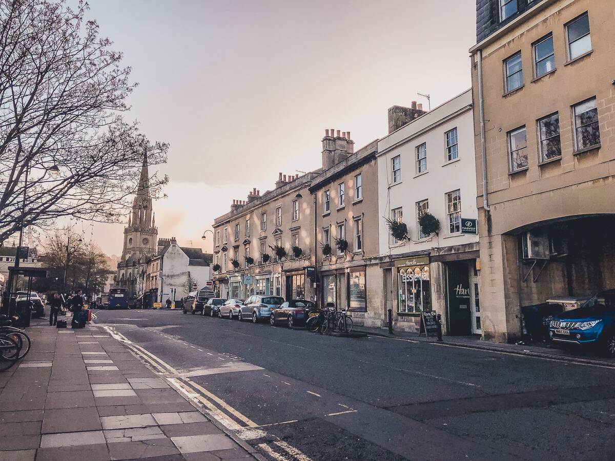 Beautiful Sunset in Bath