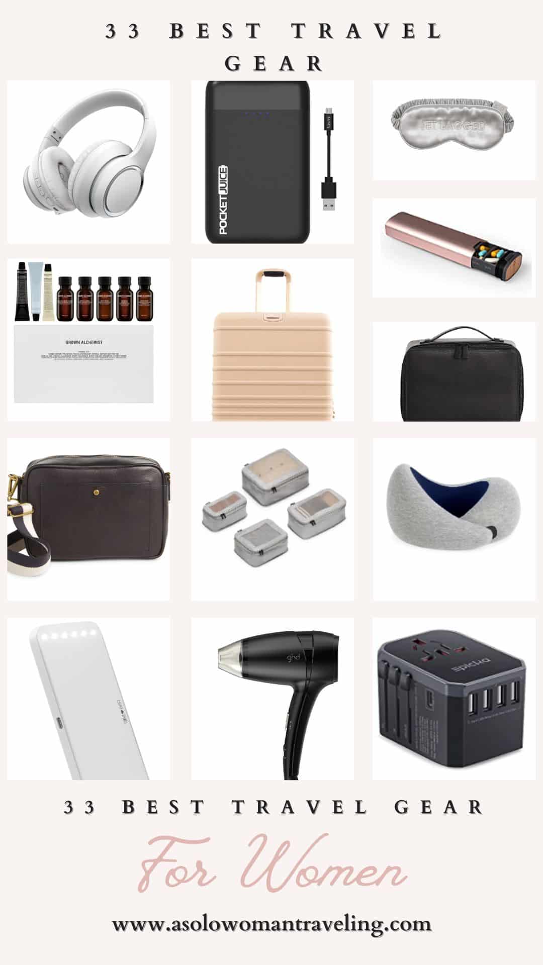 33 Best Travel Gear for Women
