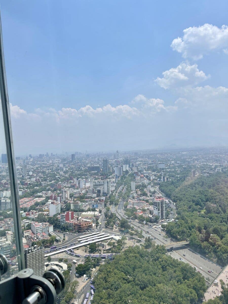 View from the top of the Ritz Carlton