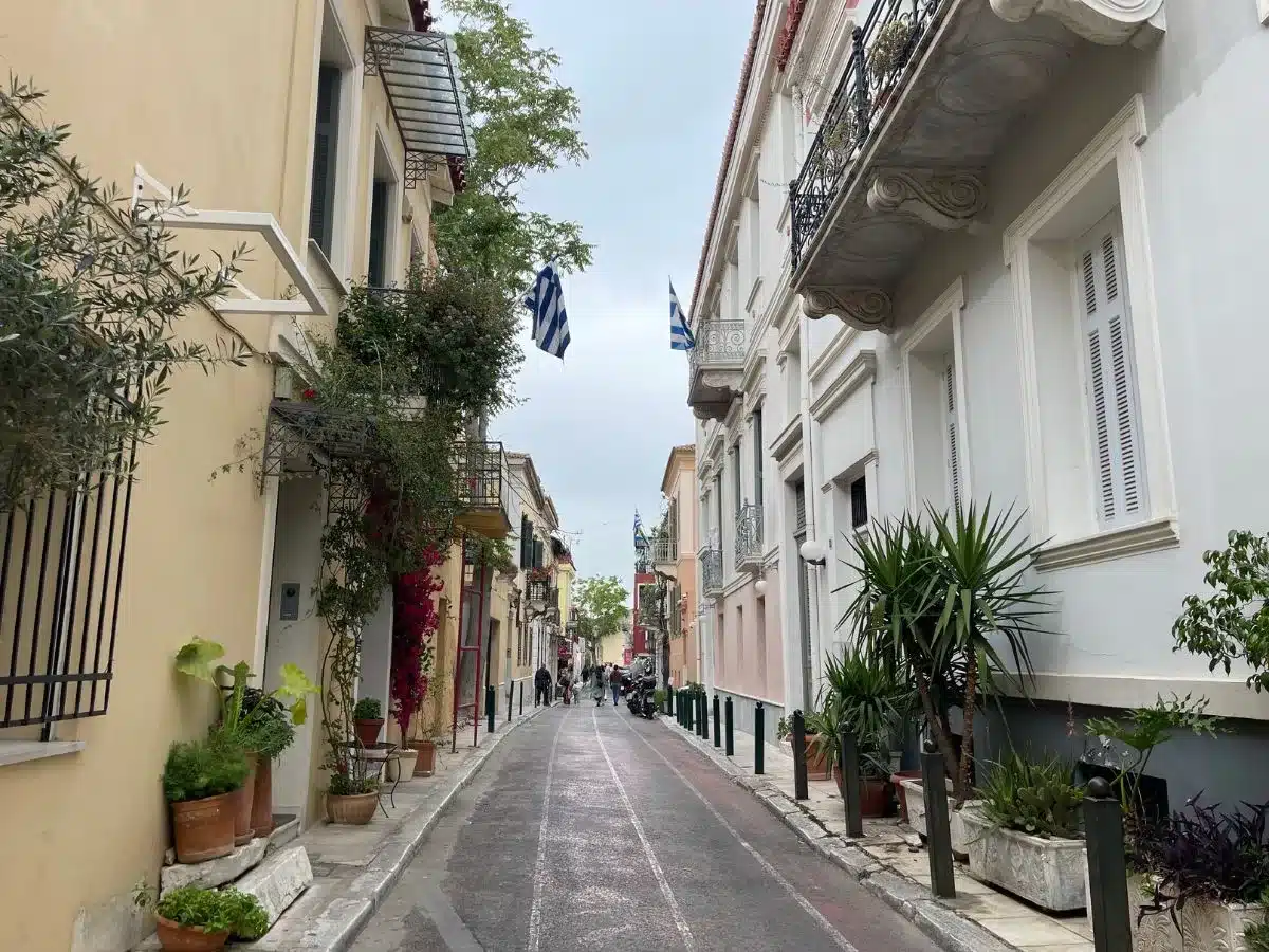 strolling the Plaka Neighborhood 